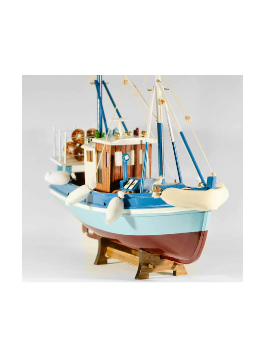 Fishboat Trawling Christmas Boat Fishboat Wooden 20x17cm