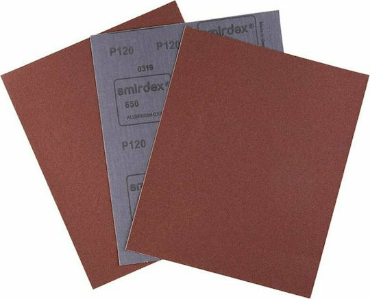 Smirdex 650 J-Flex Cloth Simple Sanding Sheet K60 230x280mm Set 50pcs