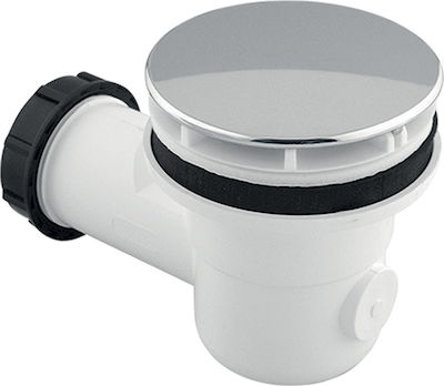 GSI Valve Shower with Output 60mm and Width 10cm Silver