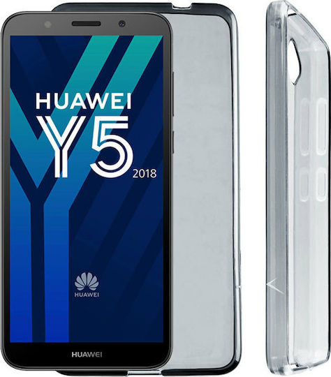 Volte-Tel Umschlag Rückseite Silikon Gray (Huawei Y5 2018 / Honor 7S)