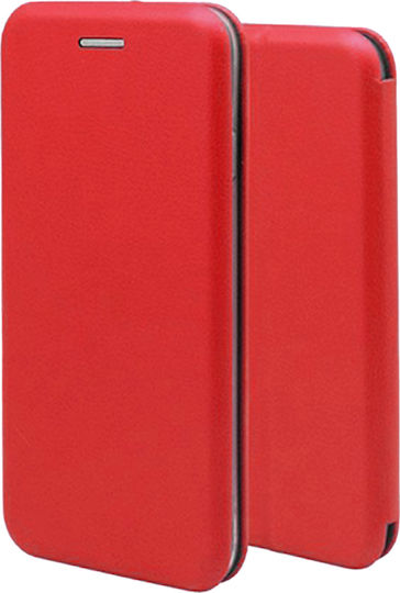 Book Δερματίνης Κόκκινο (Xiaomi Mi A3)
