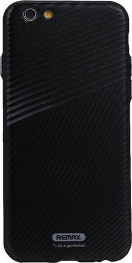 Remax Gentleman Zebra Umschlag Rückseite Kunststoff Schwarz (iPhone SE 2022/2020/8/7)