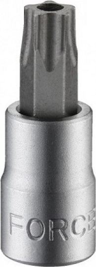 Force Socket 1/4" Torx with Hole Walnut with Torx Head and Socket 1/4'' T9x32mm