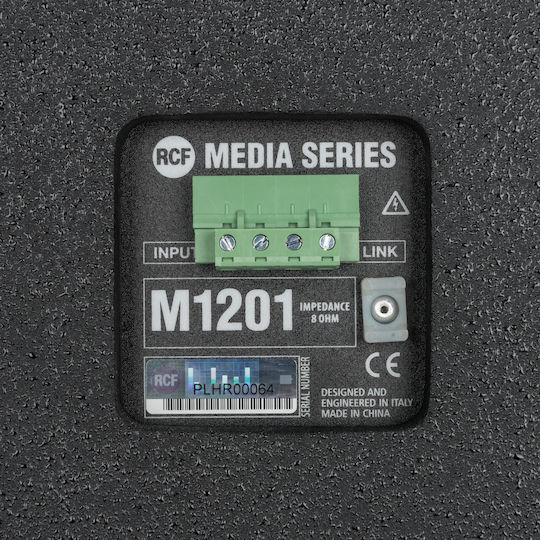 RCF M 1201 13041017 Passive Speaker PA 300W with Woofer 12" 37.9x40.8x62cm.