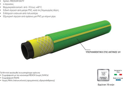 Fitt Hose Watering Mint 1/2" 25m