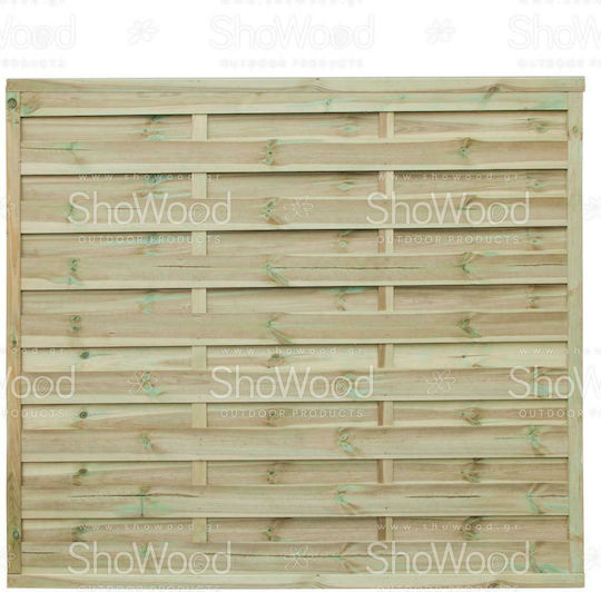Showood Economy Ξύλινο Πάνελ Περίφραξης