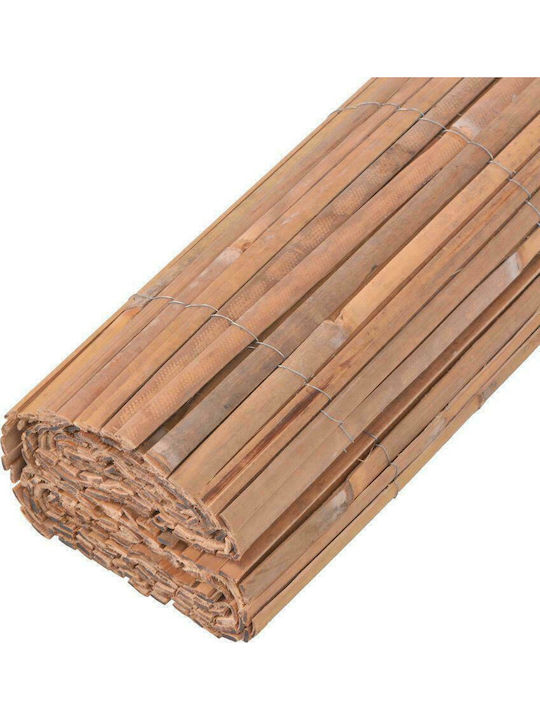 vidaXL Καλαμωτή Μπαμπού με Ολόκληρο Ξύλο 1x4m