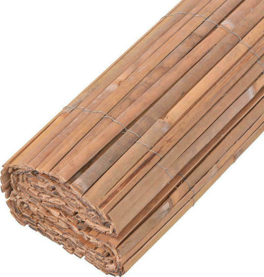 vidaXL Bamboo Fencing Bamboo with Whole Wood 1x4m
