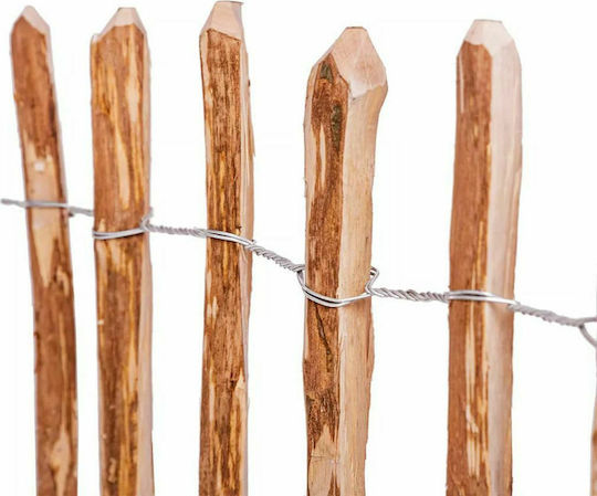 vidaXL Bamboo Fencing from Hazel Wood with Whole Reed 60x500cm 43136