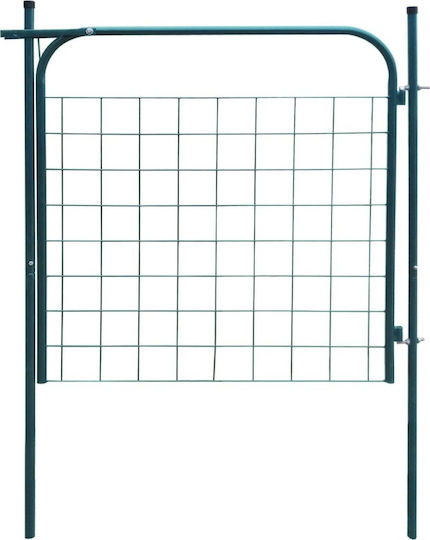 vidaXL Poarta De Grădină Metalică 1x1m vidaXL Poarta De Grădină Metalică 1x1m