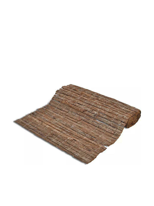 vidaXL Bambuszaun aus Baumrinde 1x4m