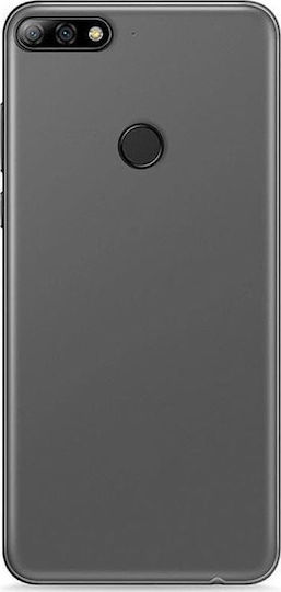 iPaky Effort Umschlag Rückseite Silikon Transparent (Huawei Y7 2018/Y7 Prime 2018)