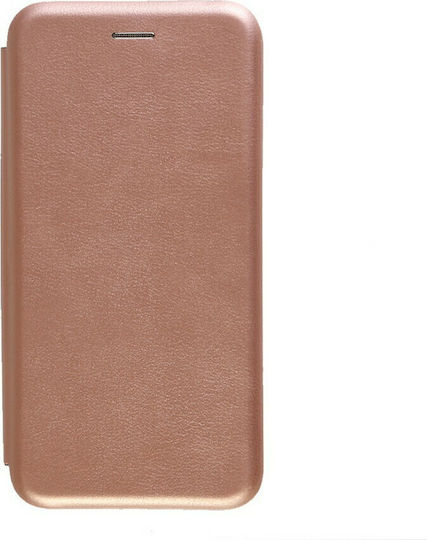 Elegance Book Piele artificială Rose Gold (Galaxy S20+)