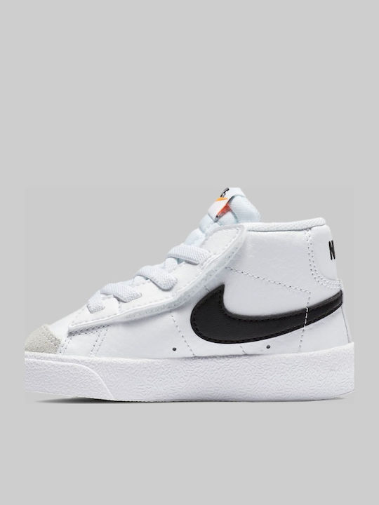 Blazer Mid '77 Παιδικά Sneakers High Λευκά