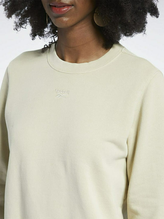 Classics Natural Dye Γυναικείο Φούτερ Μπεζ