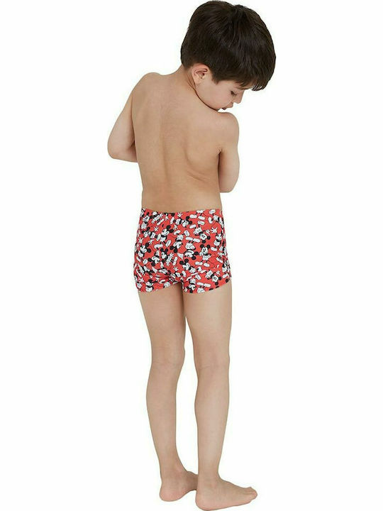 Speedo Essential Kinder Badeanzug Badeshorts Rot