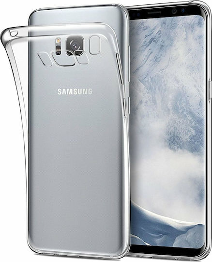 Umschlag Rückseite Silikon 0.3mm Transparent (Galaxy S8+)