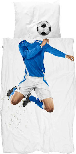 Snurk Set Kids Duvet Cover Single Blue