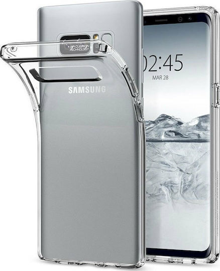 N950N TPU Ultra Slim 0.3mm Back Cover Σιλικόνης 0.3mm Διάφανο (Galaxy Note 8)