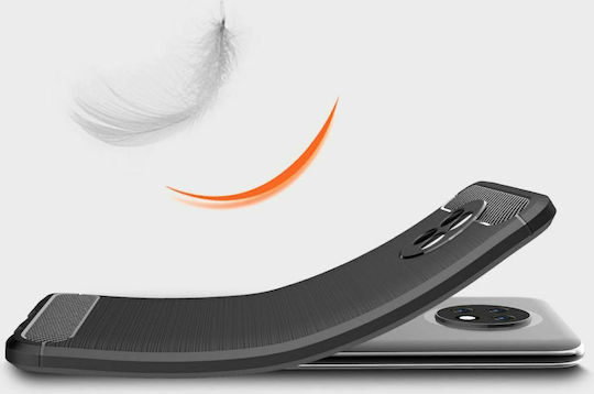 Tech-Protect Back Cover Σιλικόνης Μαύρο (Redmi Note 9T)