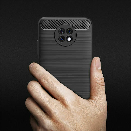 Tech-Protect Back Cover Σιλικόνης Μαύρο (Redmi Note 9T)