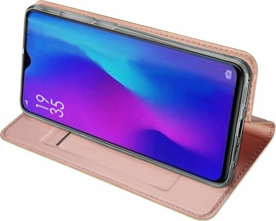 Dux Ducis Skin Pro Buchen Sie Synthetisches Leder Rose Gold (Huawei P30)