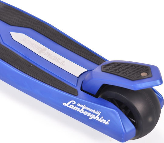 Byox Kids Scooter Foldable Lamborghini 3-Wheel for 3+ Years Blue