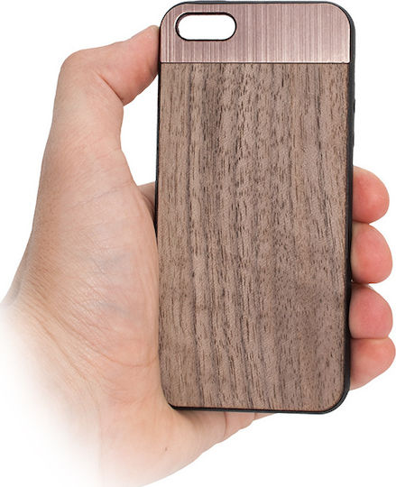 Задна корица Дърво Сив (iPhone 6/6s Plus)