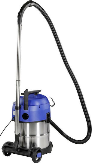Nilfisk Multi II 22 Σκούπα Υγρών / Στερεών 1200W με Ανοξείδωτο Κάδο 22lt