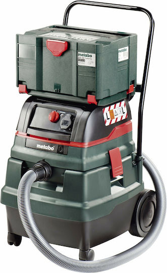Metabo ASR SC Σκούπα Υγρών / Στερεών 1400W με Πλαστικό Κάδο 50lt