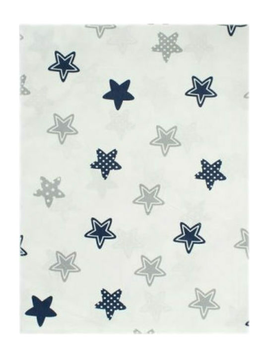 Dimcol Star Față de pernă pentru copii din bumbac 100% 50x70buc 102 Blue 1925813107310270