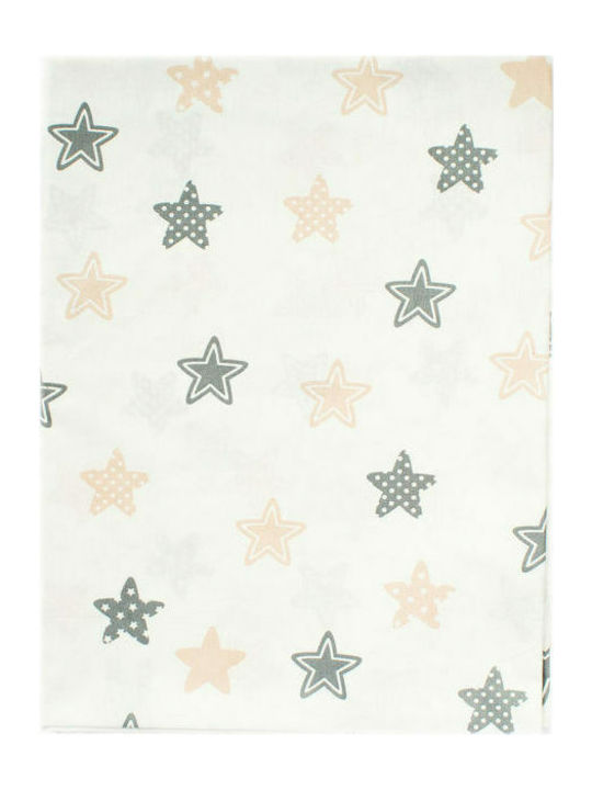 Dimcol Star Față de pernă pentru copii din bumbac 100% 50x70buc 103 Grey 1925813107310372