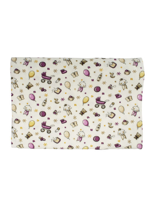 Dimcol Baby & Balloon Kids Cotton Pillowcase 50x70cm 01