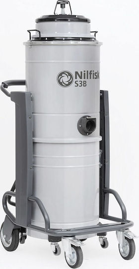 Nilfisk S3B L100 Vacuum Wet / Dry 3000W with Plastic Bin 100lt
