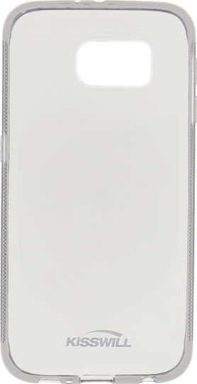 Kisswill Umschlag Rückseite Silikon Transparent (Galaxy S6)