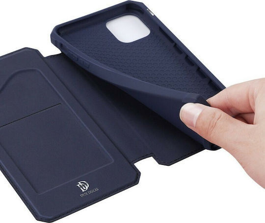 Dux Ducis Skin X Book Δερματίνης Navy Μπλε (iPhone 11 Pro)