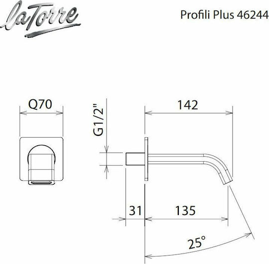 La Torre Profili Plus Заменяема батерия за кухненски смесител
