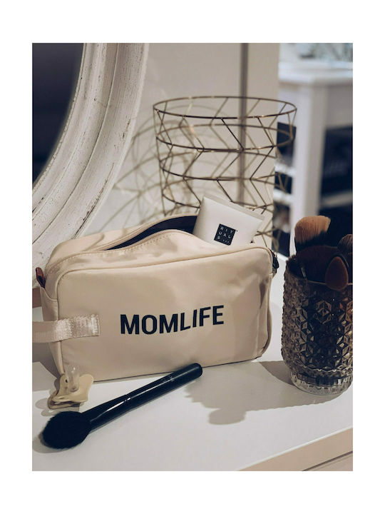Childhome Momlife Baby Toiletry Bag White