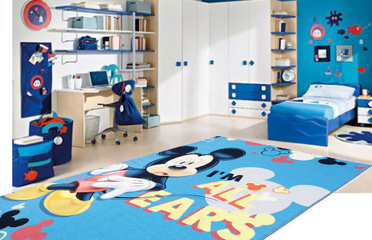 MK 02 Kids Rug Mickey Albastru 160x240cm