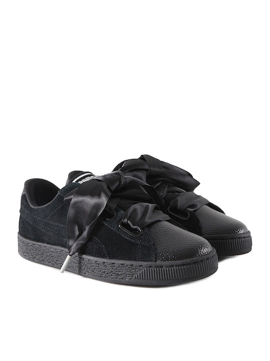PUMA Suede Heart Bubble Sneakers Schwarz PUMA Suede Heart Bubble Sneakers Schwarz