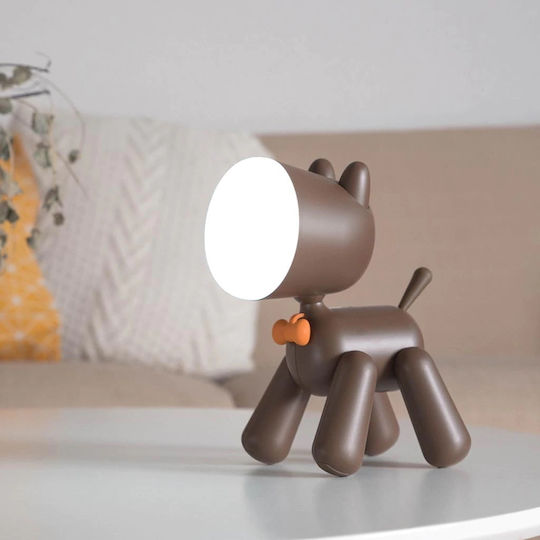 Allocacoc Παιδικό Διακοσμητικό Φωτιστικό Puppylamp Λευκό 15x9x21εκ.