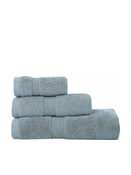 Nef-Nef Homeware Hand Towel Aegean 009685 30x50cm. Sky Weight 500gr/m²