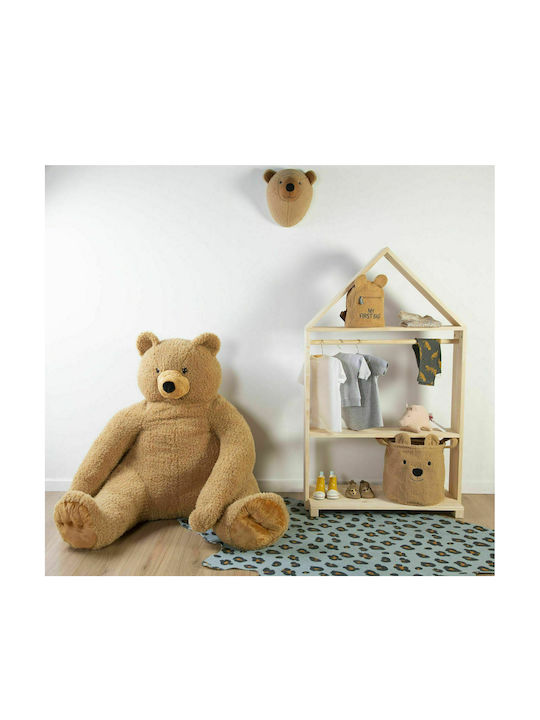 Childhome Kids Decorative Animal Bust Animals Brown made of Fabric Teddy Bear 29x20x31εκ.