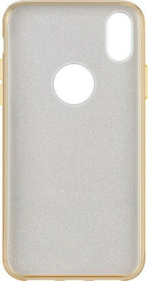 Wozinsky Glitter Silicone Back Cover Gold (Huawei P30 Lite)