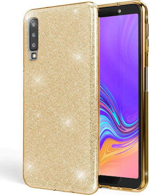 Forcell Silicone Back Cover Gold (Galaxy A7 2018)