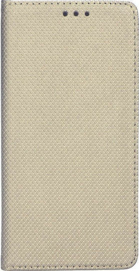 Smart Magnet Book Δερματίνης Χρυσό (Galaxy A6 2018)