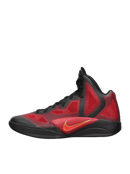 Nike Zoom Hyperfuse Ψηλά Μπασκετικά Παπούτσια Κόκκινα