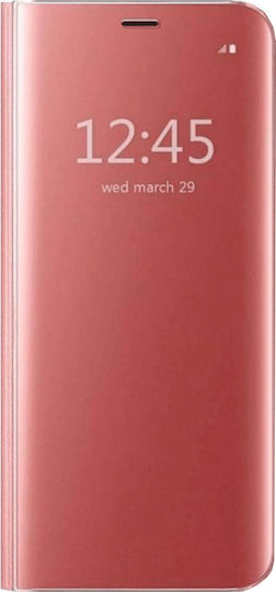 Caselab Clear View Book Πλαστικό Ροζ Χρυσό (iPhone XR)