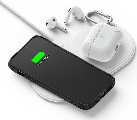 Ringke Fusion X Back Cover Plastic / Silicone 2mm with Strap Black (iPhone 12 Pro Max)