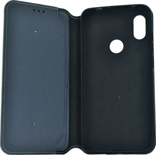 Powertech Book Δερματίνης Γκρι (Redmi Note 6 Pro)